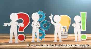 Wann der Staat die Kosten einer Beratung mitträgt - Deutsche Handwerks Zeitung