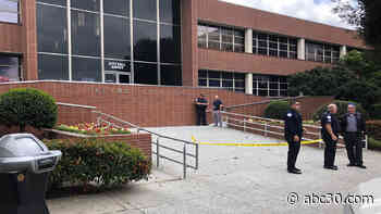 Suspect shot by officers inside Fresno Police headquarters in downtown Fresno