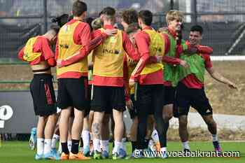 LIVE: Drie wissels bij Belgen