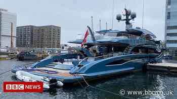 UK seizes first superyacht in British waters