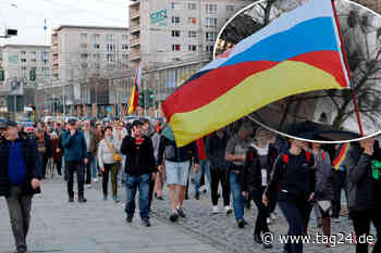 Montagsprotest in Chemnitz: Corona-Maßnahmen kaum noch ein Thema, dafür Ukraine-Krieg - TAG24