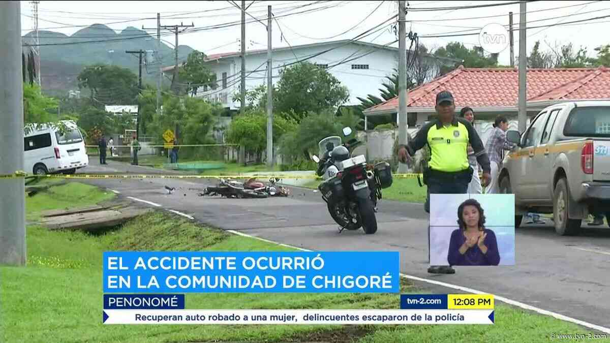 Dos personas mueren en accidente de tránsito en Chigoré - TVN Noticias