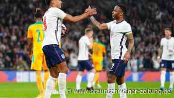 Remis für Foda zum Abschied - England in guter Form