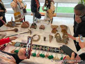 'Those belong in our communities:' Delegates tour Vatican's private Indigenous artifacts collection