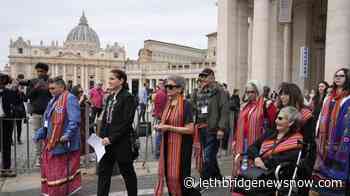 Delegates to view Vatican's collection of Indigenous artifacts - Lethbridge News Now