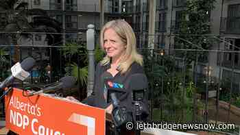 Notley talks non-confidence vote, economy during Lethbridge speech - Lethbridge News Now