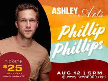 American Idol's Phillip Phillips joins Ashley for the Arts 2022 - News8000.com - WKBT