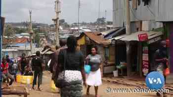Aid Groups Help to Contain Coronavirus in Kibera Slum - Voice of America - VOA News