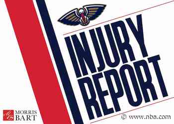 Update: Brandon Ingram ruled out for Saturday home game vs. Spurs - NBA.com