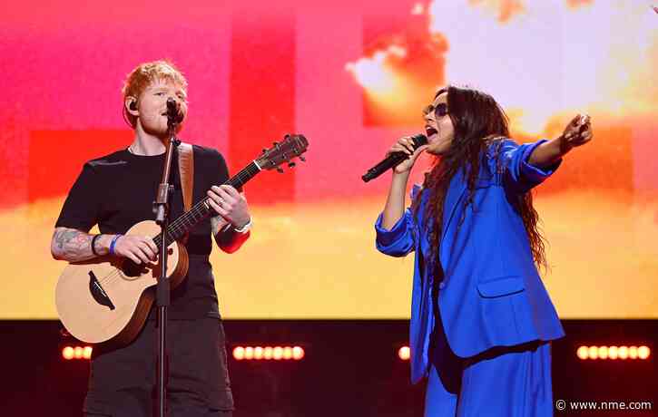 Ed Sheeran and Camila Cabello premiere their collaboration ‘Bam Bam’ at ‘Concert For Ukraine’