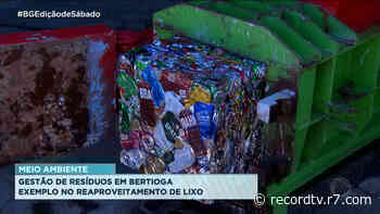 Destinação correta do lixo em Bertioga - R7