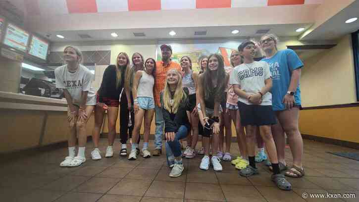 Leander ISD teacher recognized by students, gifted free Whataburger for a year