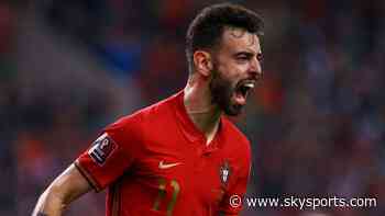 Bruno Fernandes scores twice as Portugal seal their place at World Cup finals, while Poland join them in Qatar - Sky Sports