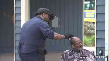 Portland nonprofit hosts free haircut, food giveaway at Dawson Park - Fox 12 Oregon