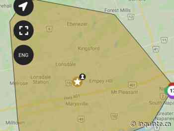 INQUINTE.CA | UPDATE - Power outage in Marysville and Deseronto - inquinte.ca