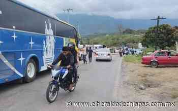 Levantan bloqueo en la carretera Ocosingo-Palenque - El Heraldo de Chiapas