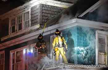 Concord Fire puts out 2-alarm fire at empty house near State Hospital - Concord Monitor