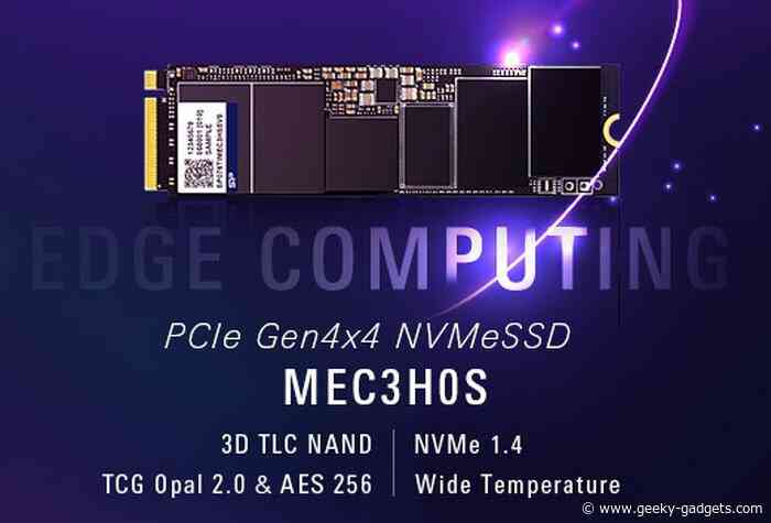 Silicon Power MEC3H0S M.2 NVMe Gen4 industrial SSD