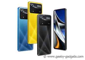 Poco X4 Pro launched in India