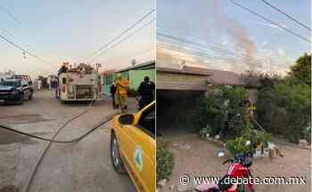 Incendio en una vivienda solo deja pérdidas materiales en La Cruz de Elota, Sinaloa - Debate