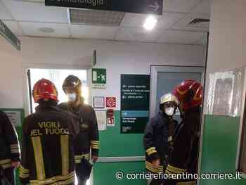 Prato, incendio in ospedale causato da un carrello di materiali di scarto - Corriere Fiorentino