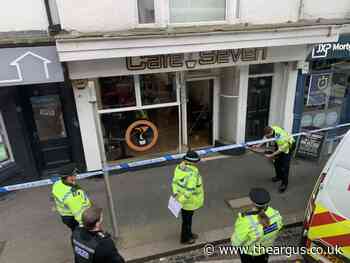 Police cordon off part of Sutton Road A259 in Seaford - The Argus