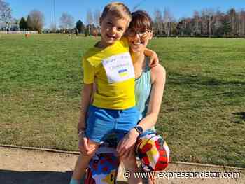 Sutton Coldfield youngster Oscar runs up funds for Ukraine - Express & Star