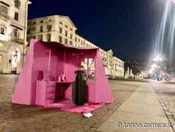 Torino, un missile nella cameretta per bambini: l’opera di street art di Rebor in piazza Vittorio - Corriere della Sera