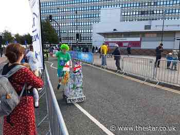 Legendary 'man with the pram' fundraiser John Burkhill conquers Sheffield Half Marathon at age of 83 - The Star