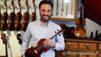 Florian Boulanger, luthier et restaurateur d'instruments à cordes frottées à Nancy - France Bleu