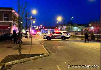 Three Buffalo police officers are recovering after being shot during car chase