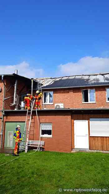 Update: Dachstuhlbrand in Minden-Dankersen - Radio Westfalica