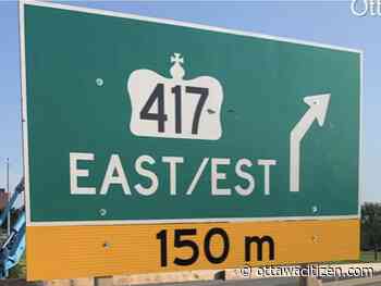 Highway 417 speed limits increase to 110 km/h, but advocate says it's not enough