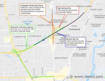 Interchange modification project to begin at I-69 and Coldwater Road in Fort Wayne - WOWO