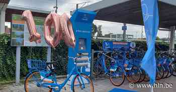 Gebruik leenfietsen in de lift - Het Laatste Nieuws