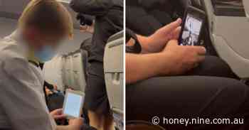 Pilot caught by passenger taking photos of flight attendant's backside - 9Honey