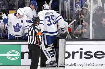 Matthews scores league-leading 49th, Leafs beat Bruins 6-4 - Delta Optimist