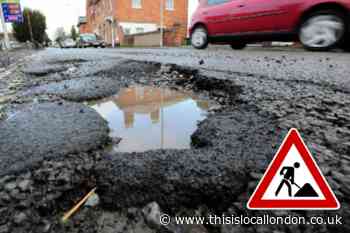Residents complain about potholes across Bexley Borough