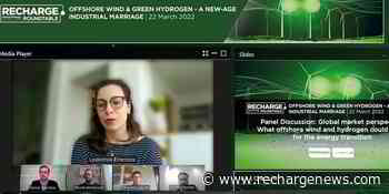 Ukraine war 'changes paradigm' for offshore wind-to-hydrogen as nations dash for energy security | Recharge - Recharge