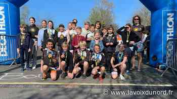 Wasquehal: près d'une centaine de participants à la troisième édition de l'Aquathlon - La Voix du Nord