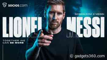 Lionel Messi Signs $20 Million Deal to Become an Ambassador for Crypto Fan Token Platform Socios