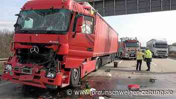 Lange Staus nach Lkw-Unfall auf der A2 bei Helmstedt