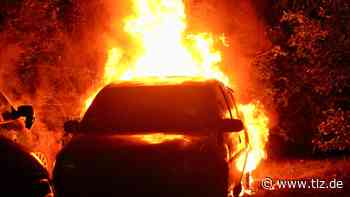 Zwei Autos bei Brand in Gotha beschädigt - Thüringische Landeszeitung