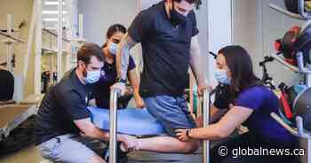 Player paralyzed in Humboldt Broncos bus crash gets upgrade on spinal device