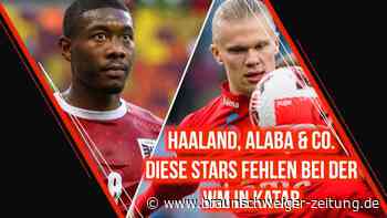Haaland, Alaba und Co.: Diese Stars fehlen bei der WM