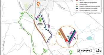 Nieuwe fase wegenwerken Leedsesteenweg: opnieuw verkeer van en naar Vijfhuizen mogelijk, Lede centrum via Keiberg - Het Laatste Nieuws