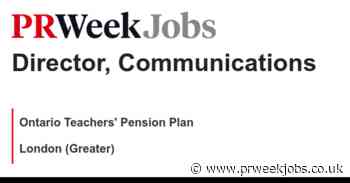 Ontario Teachers' Pension Plan: Director, Communications