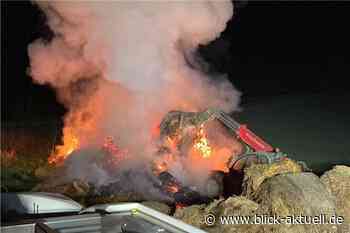 Sinzig: 20 Strohballen standen in Flammen - Blick aktuell
