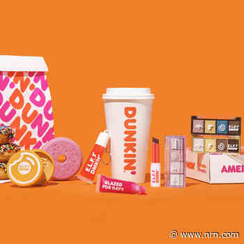Dunkin’ develops doughnut- and coffee-inspired makeup line