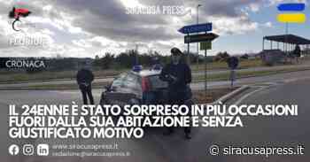 Floridia, evade più volte dai domiciliari. Arrestato - Siracusa Press